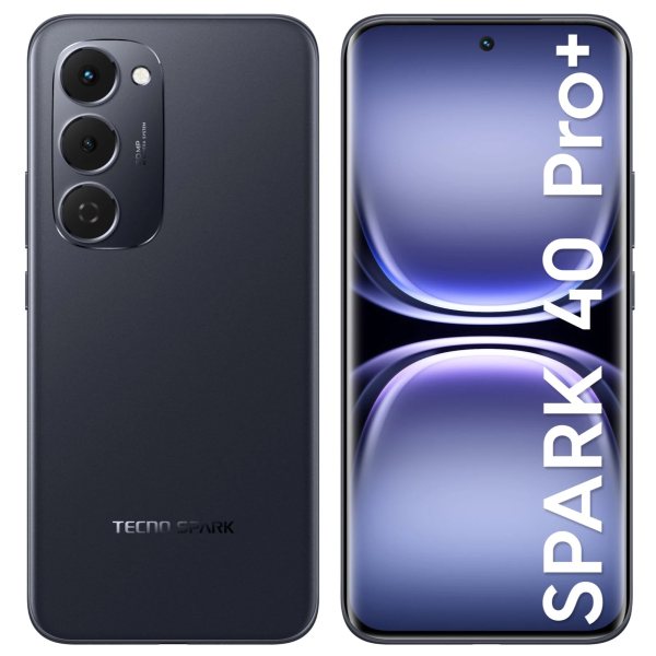 Смартфон Tecno Spark 40 Pro+ 8/256GB Black